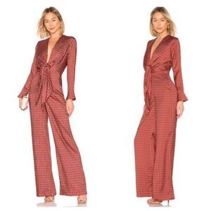 ALEXIS Shona Jumpsuit in Rouge Polo